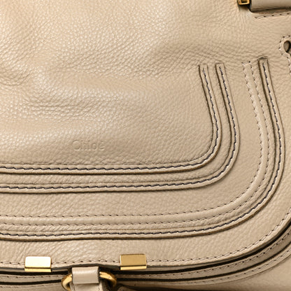 Chloe Calfskin Medium Marcie Satchel Angora Beige 6 of 8