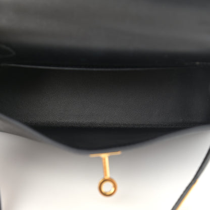 Hermes Epsom Mini Kelly Sellier 20 Black 5 of 11