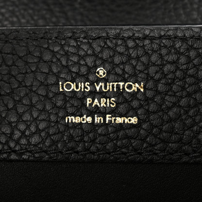 Louis Vuitton Taurillon Snakeskin Mini Capucines Black 6 of 12