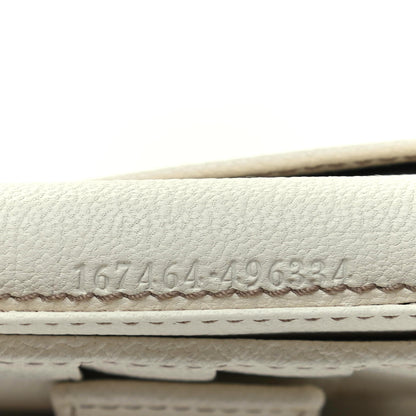 Gucci Calfskin Princy Continental Wallet White 8 of 9