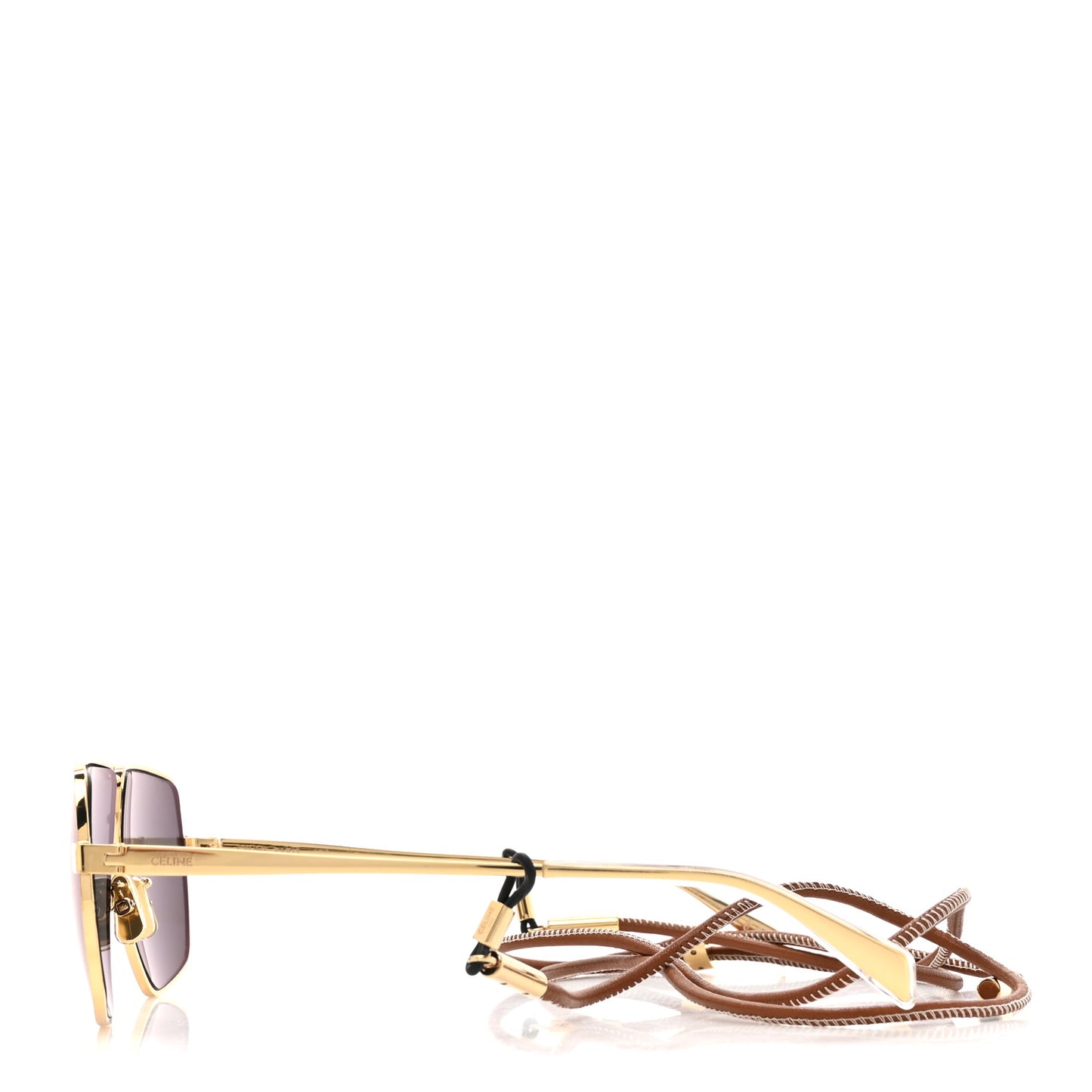Oversized Aviator Sunglasses CL40246U-Y Gold