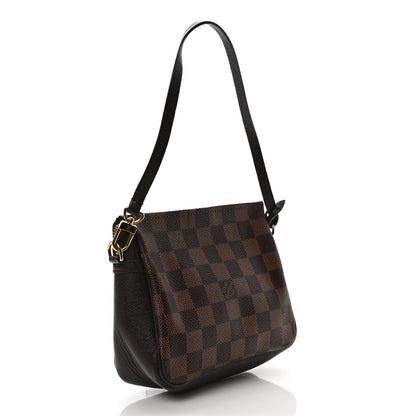 Louis Vuitton Damier Ebene Trousse Make Up Bag Pochette 3 of 8