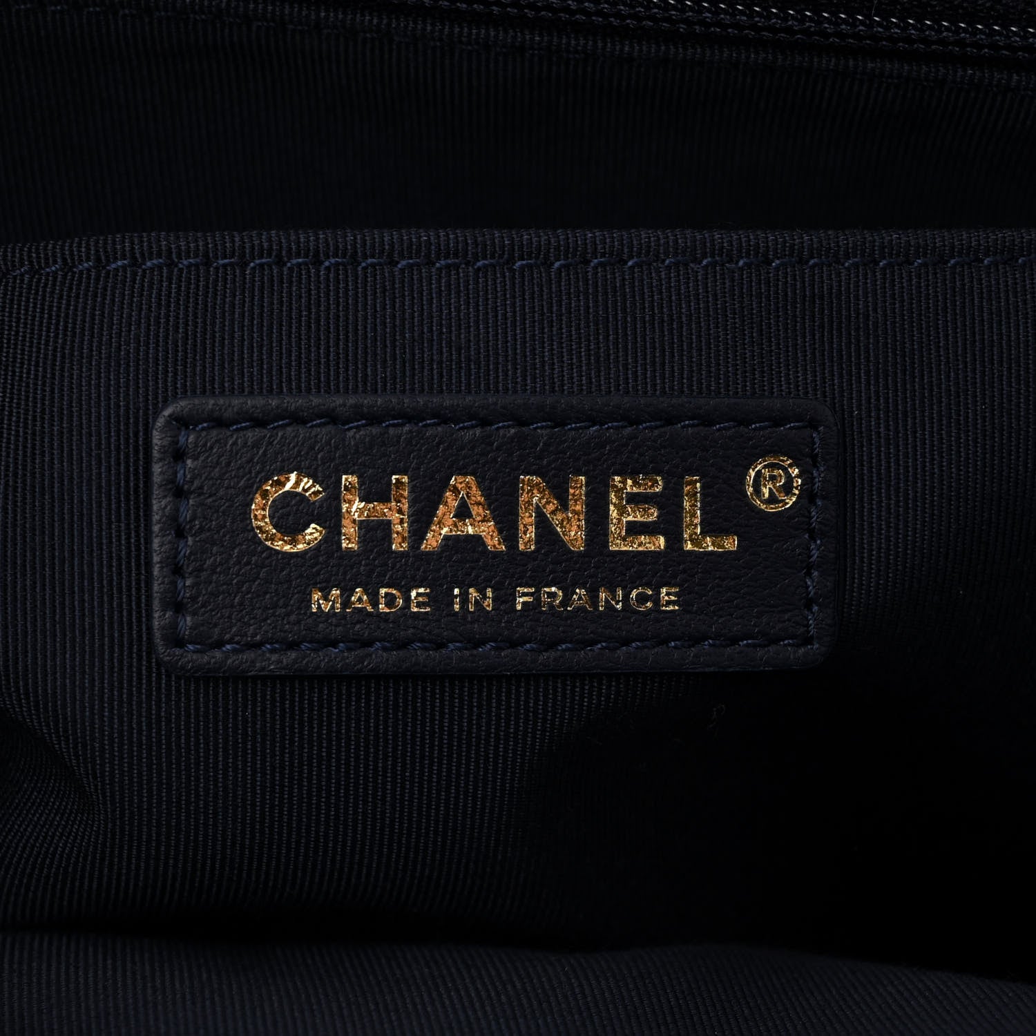 Chanel Shearling Tweed Jumbo Single Flap Navy Purple 6 of 10