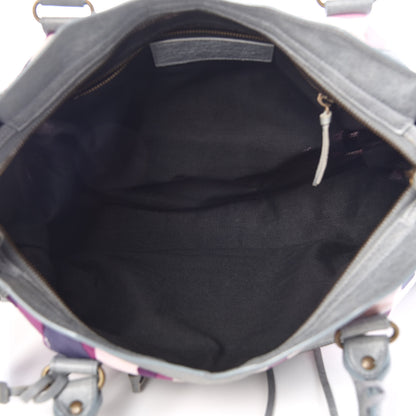 Balenciaga Agneau Nylon Watercolor City Grey 6 of 14