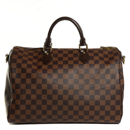 Louis Vuitton Damier Ebene Speedy Bandouliere 35 1 of 8