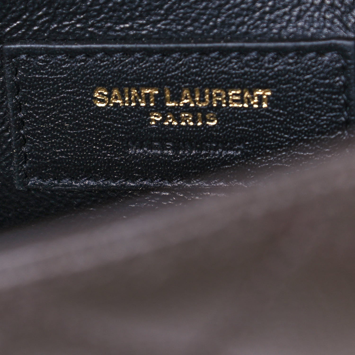 Saint Laurent Grain De Poudre Textured Mixed Matelasse Triquilt Small Monogram Satchel Pebble 10 of 13