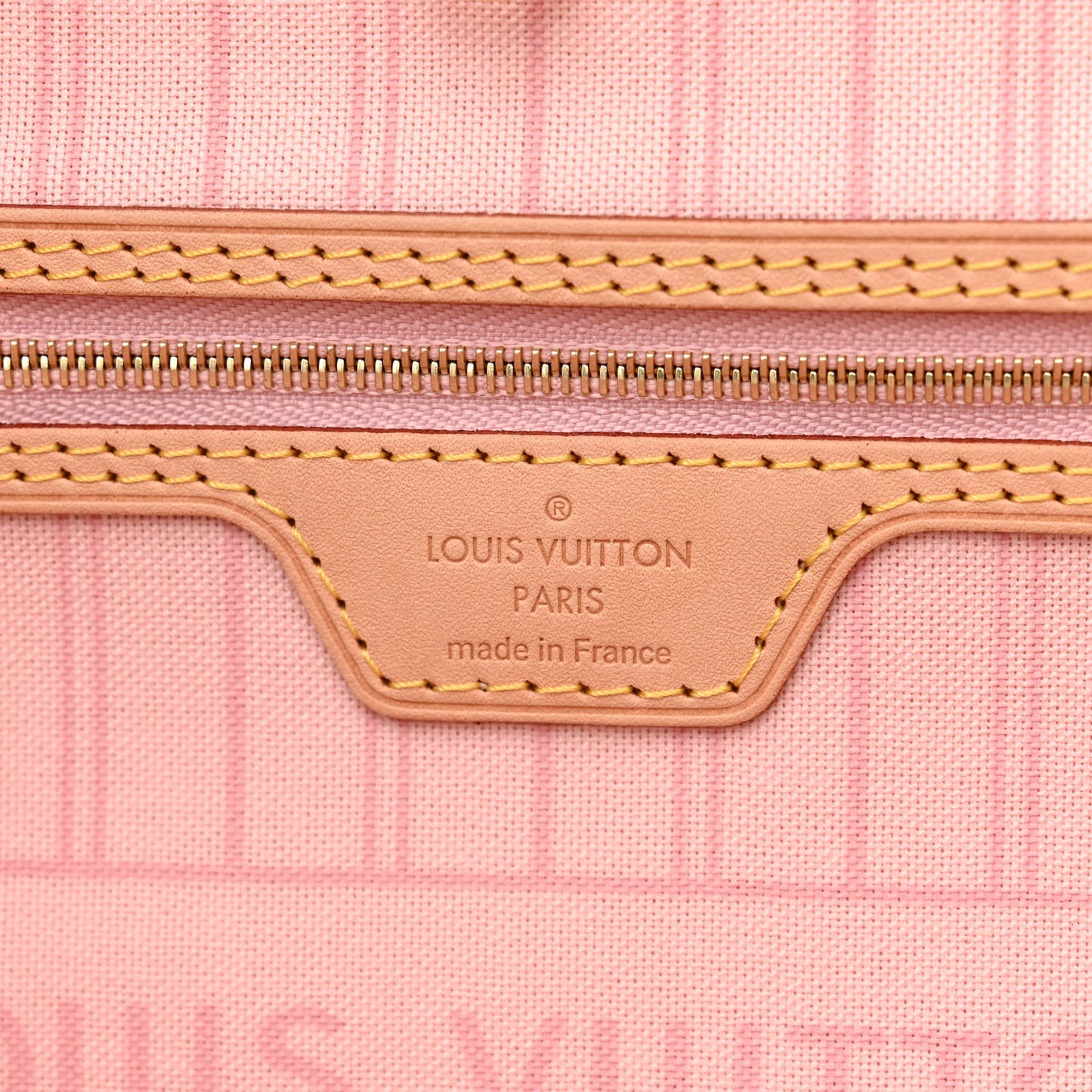 Damier Azur Neo Neverfull MM Rose Ballerine