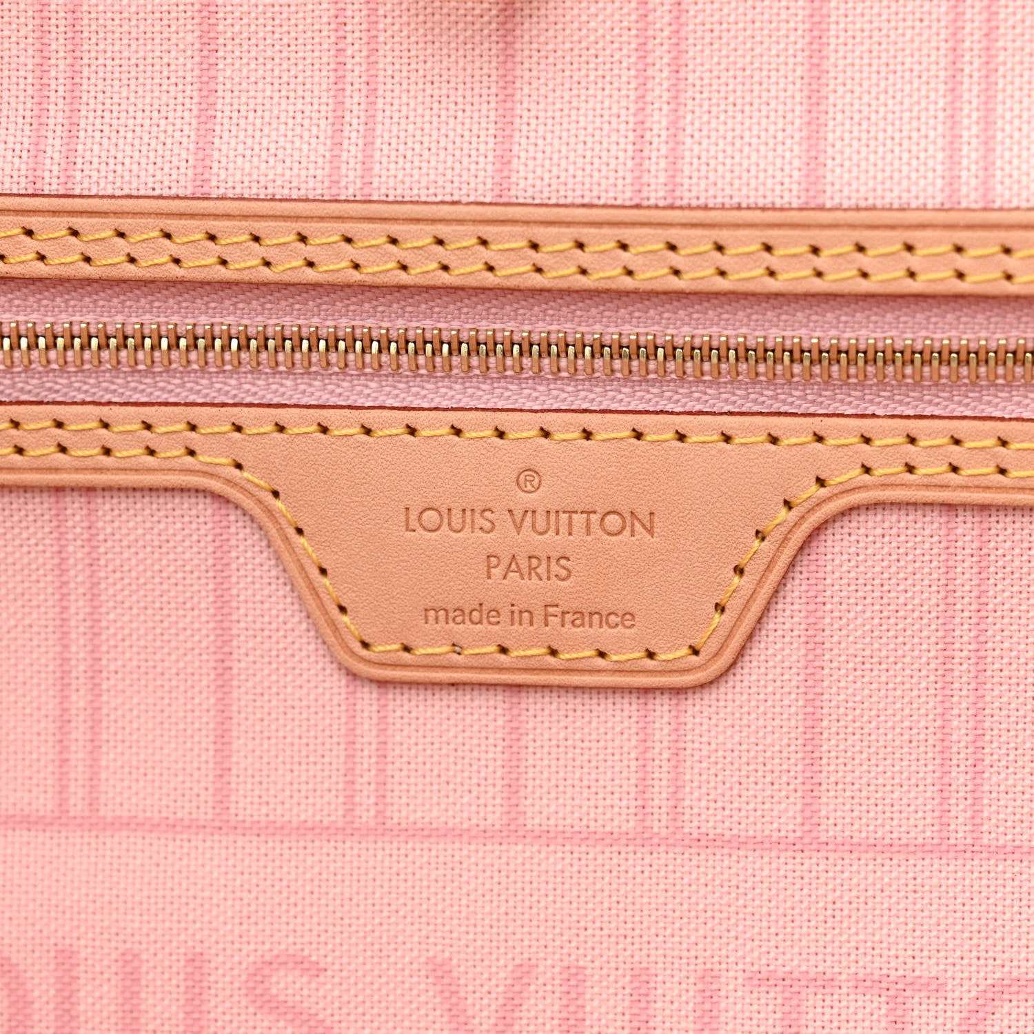 Louis Vuitton Damier Azur Neo Neverfull MM Rose Ballerine 7 of 12