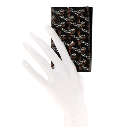 Goyard Goyardine Saint Pierre Card Holder Black 2 of 8