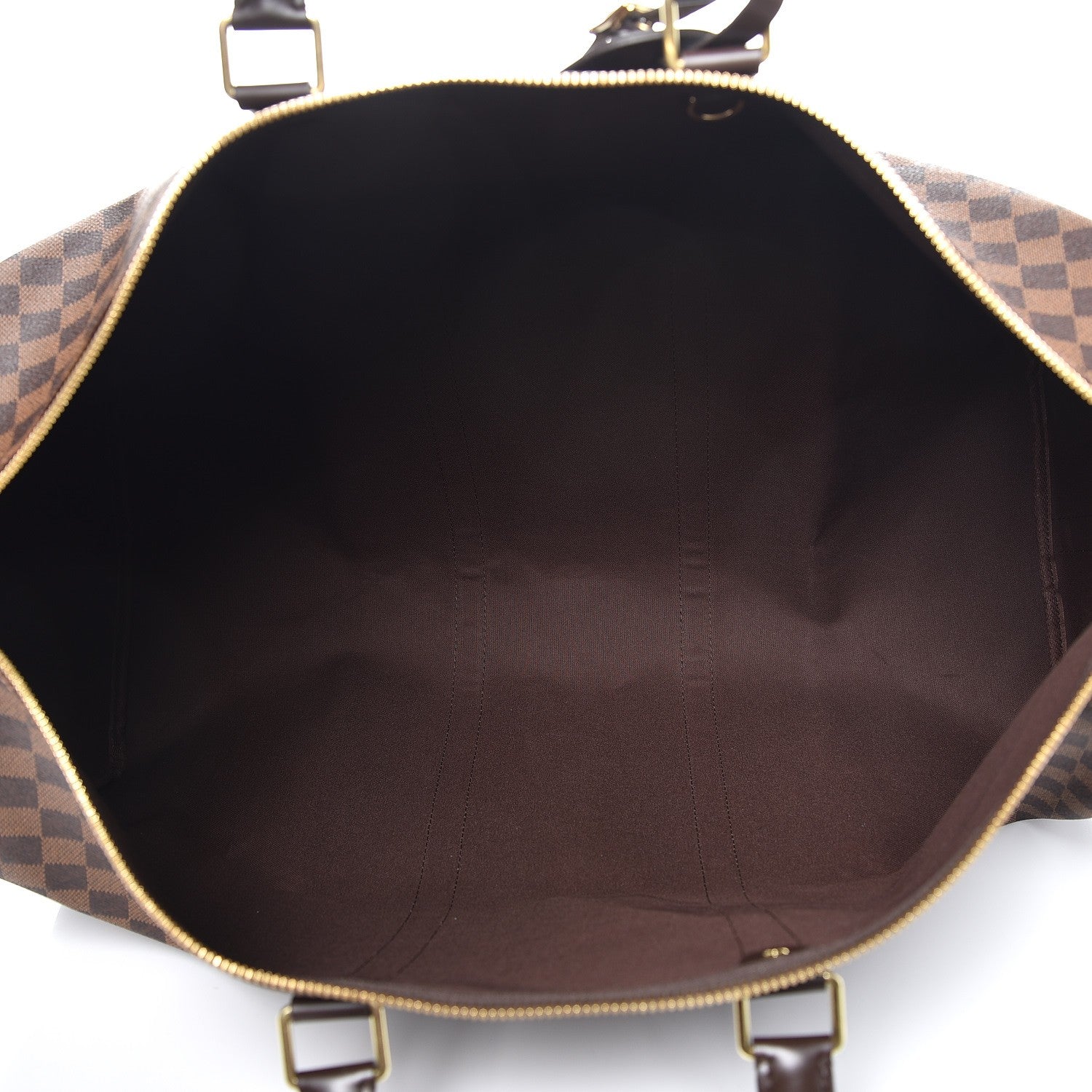 Louis Vuitton Damier Ebene Keepall Bandouliere 55 5 of 7