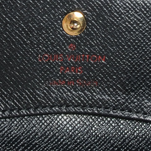 Louis Vuitton Epi Porte-Monnaie Simple Coin Purse Black 6 of 7
