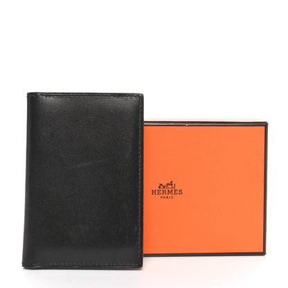Hermes Box MC2 Euclide Card Holder Case Black 7 of 7