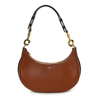 Celine Smooth Calfskin Medium Strap Ava Shoulder Bag Tan 1 of 7