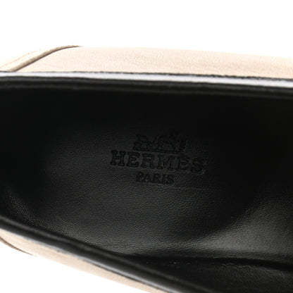 Hermes Goatskin Womens Royal Loafers 39.5 Multicolor 7 of 9