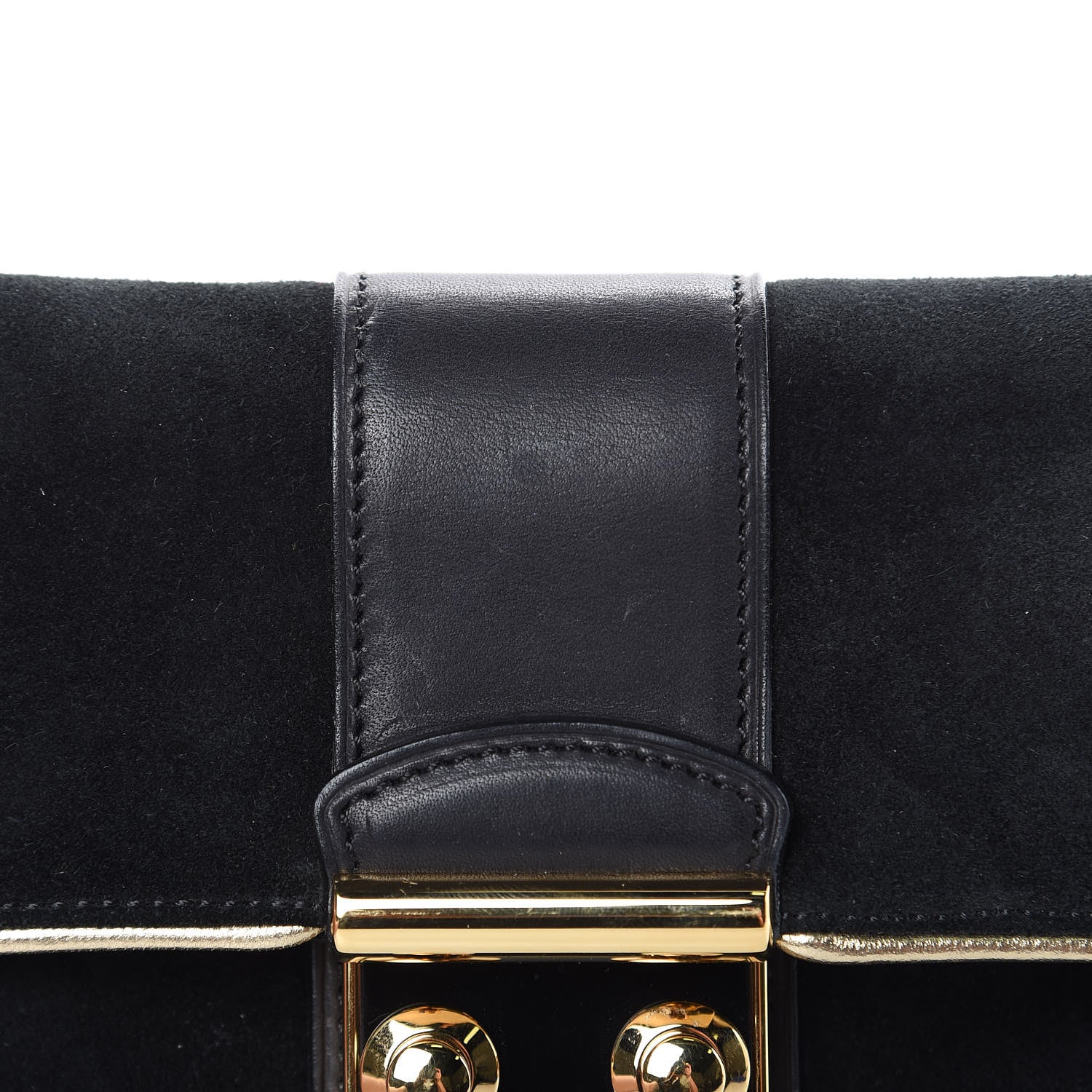 Louis Vuitton Suede SC Slim Clutch Coal 9 of 14