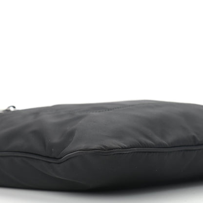 Prada Nylon Vela Flat Messenger Bag Black 8 of 11