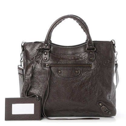 Balenciaga Agneau Classic Hardware Velo Charbon 1 of 12