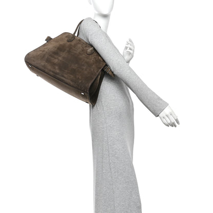 The Row Suede Soft Margaux 15 Nut Brown 2 of 9
