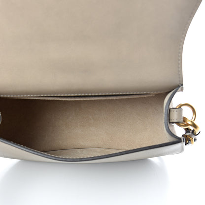 Chloe Calfskin Suede Medium Nile Bracelet Bag Motty Grey 4 of 9