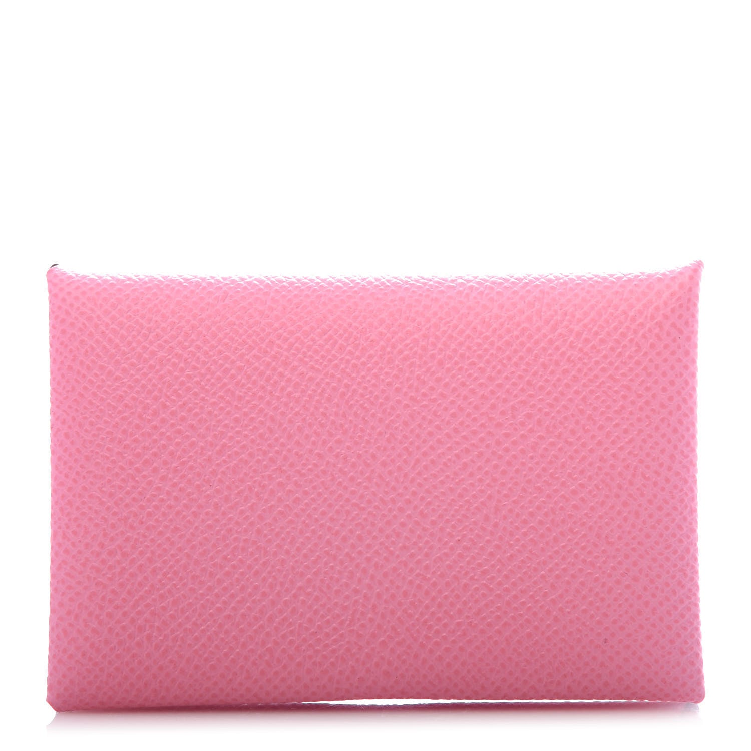 Hermes Epsom Calvi Card Case Rose Azalee 1 of 7