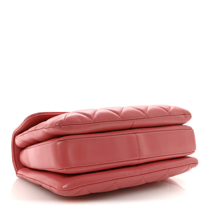 Chanel Lambskin Quilted Small Trendy CC Flap Dual Handle Bag Dark Pink 4 of 10