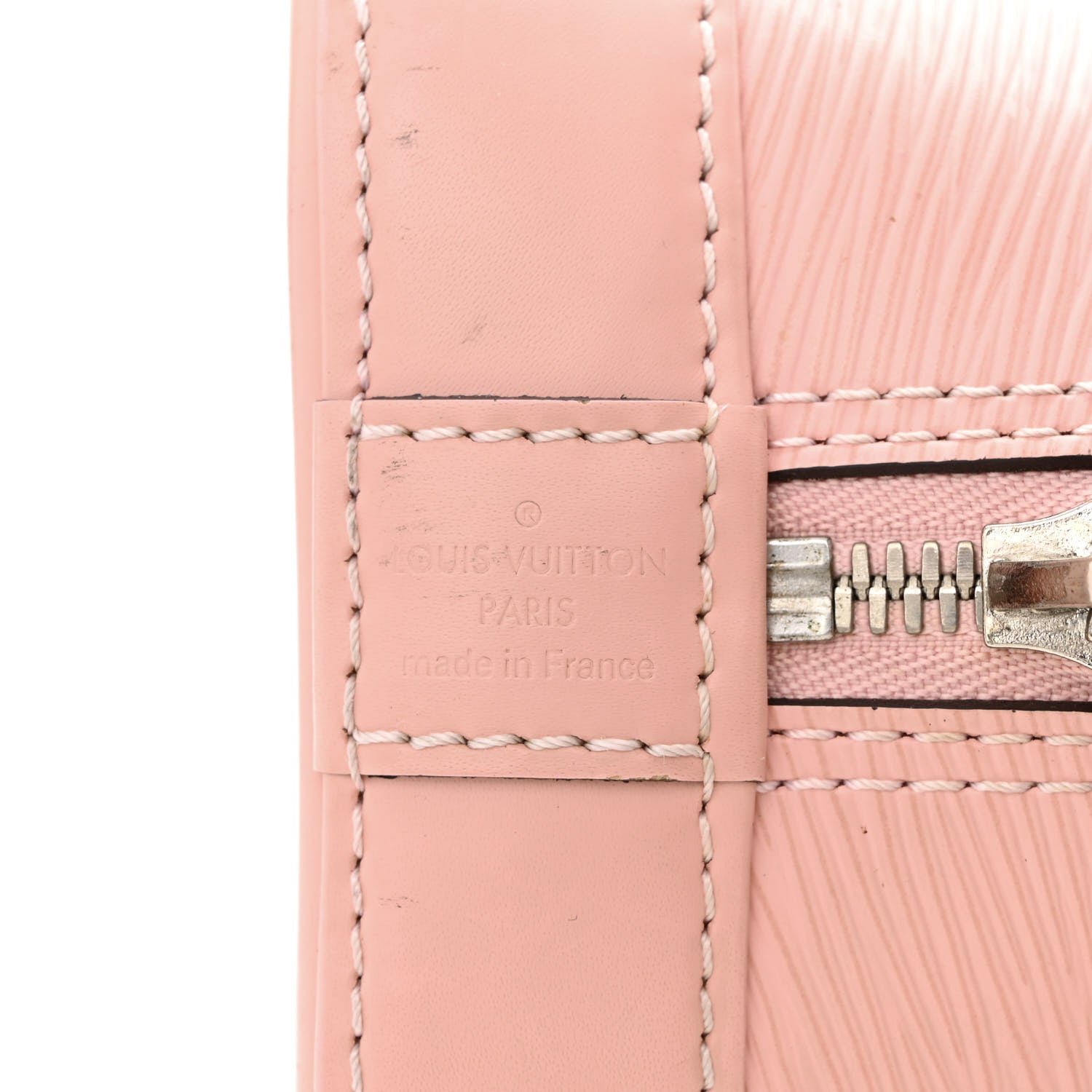 Louis Vuitton Epi Alma BB Rose Ballerine 6 of 20