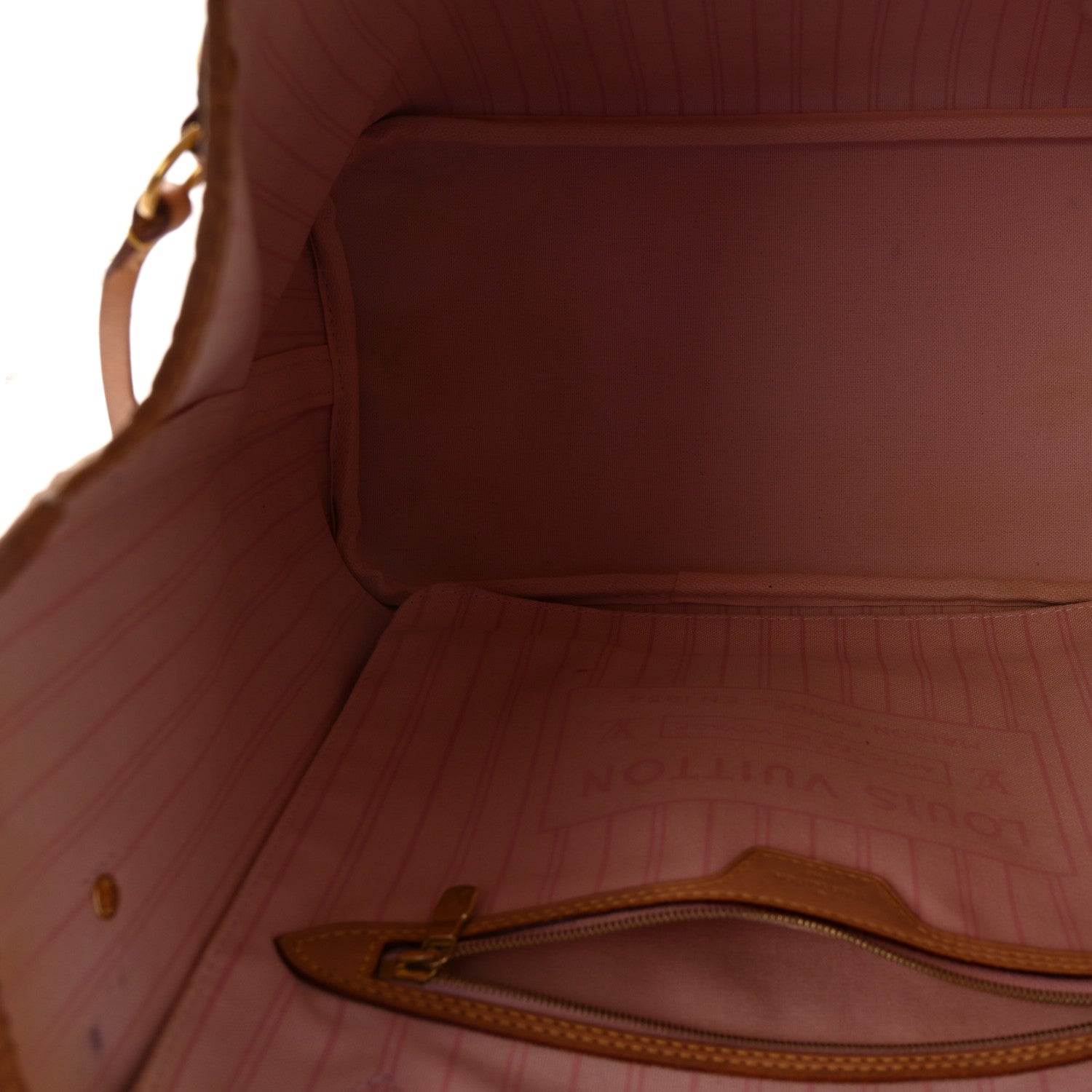 Louis Vuitton Damier Azur Neo Neverfull MM Rose Ballerine 6 of 10