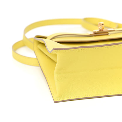 Hermes Swift Kelly Danse II Belt Bag Lime 8 of 11