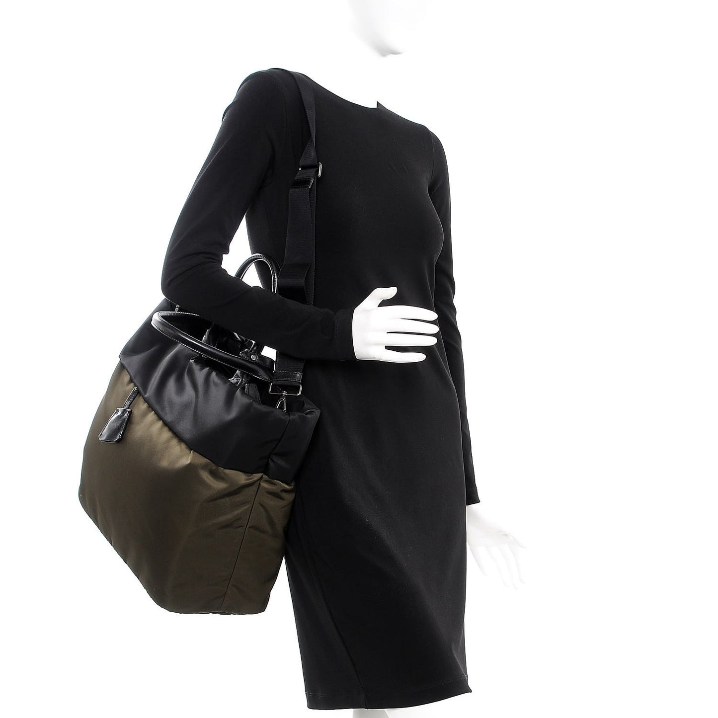 Tessuto Nylon Tote Militare