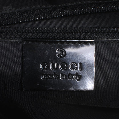 Gucci Patent Leather Bamboo Bag Black 7 of 8