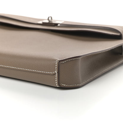 Hermes Epsom Kelly Depeches 36 Etoupe 9 of 9