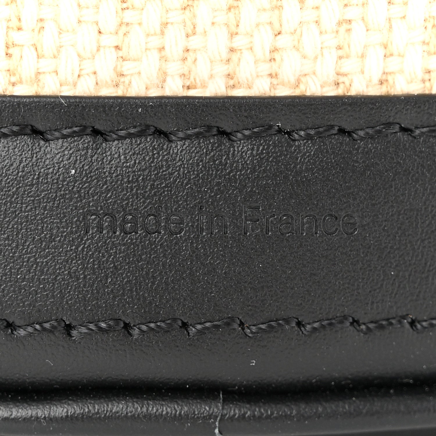 Louis Vuitton Cotton Calfskin Monogram Nano Bucket Bag Black 8 of 12