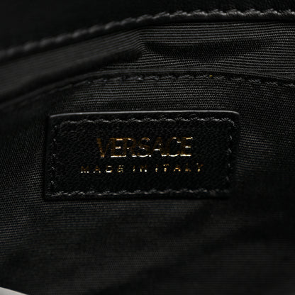 Versace Nappa Quilted Small Medusa Chain Crossbody Black 6 of 10