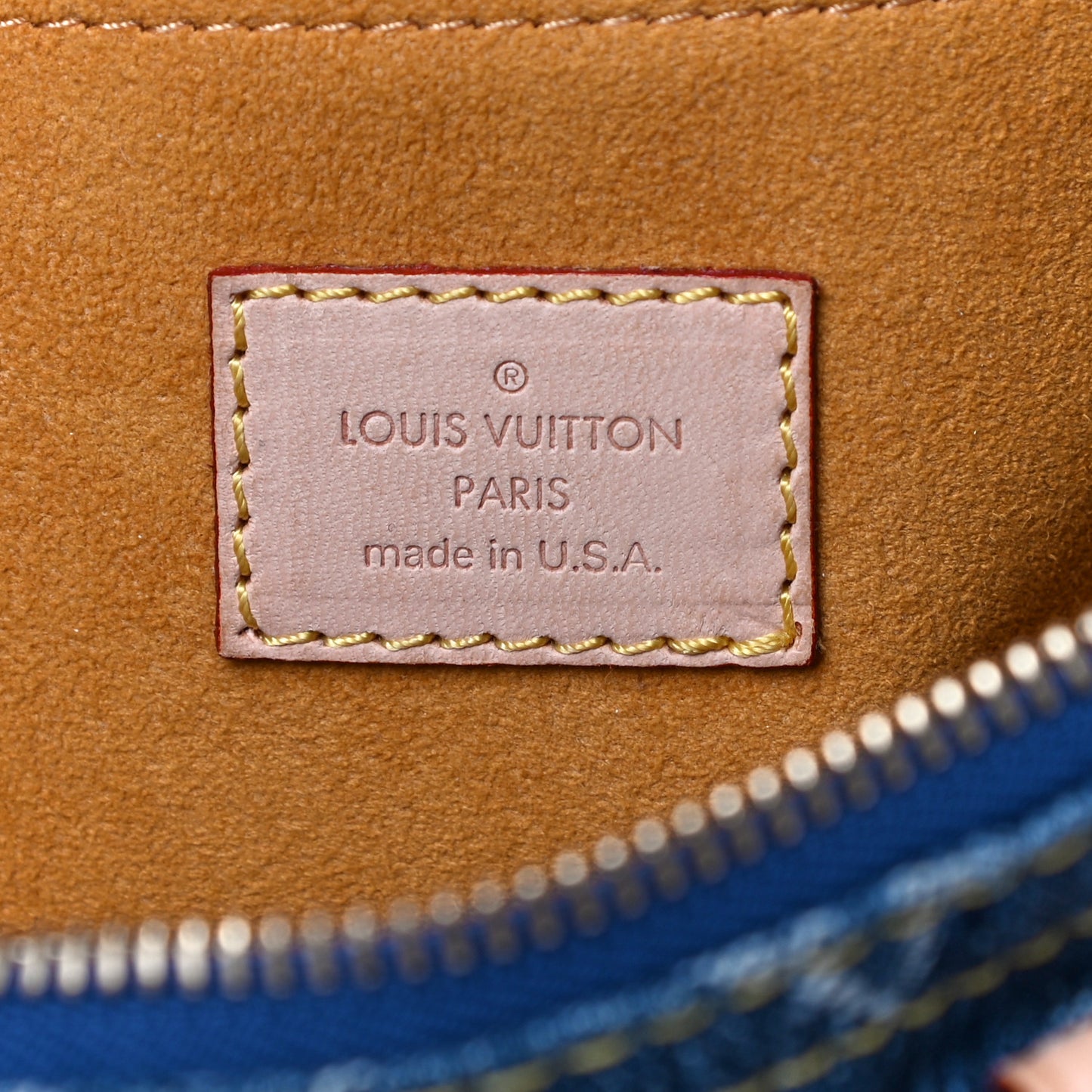 Monogram Denim Neo Speedy Blue