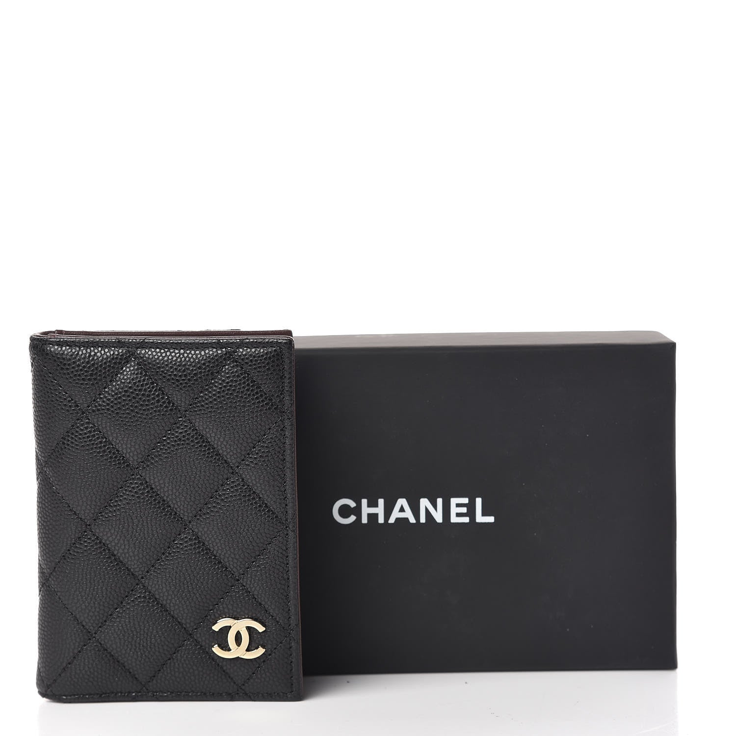 Chanel Caviar Quilted Card Holder Wallet Black 8 of 8