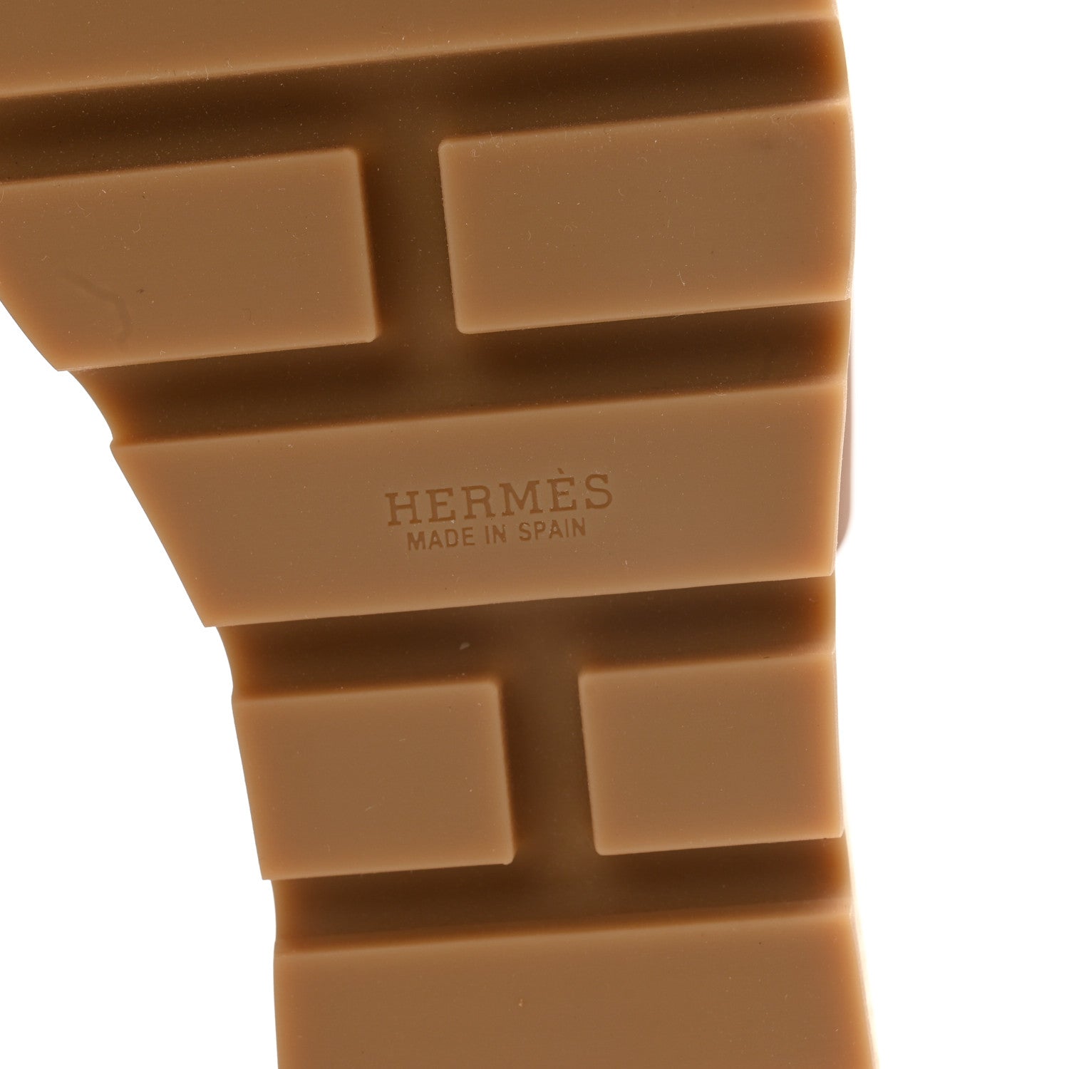 Hermes Calfskin Cork Eze 30 Sandals 37 Marron Glaise 7 of 9