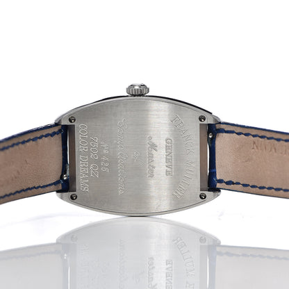 Franck Muller Stainless Steel Alligator 29mm Cintree Curvex Color Dreams Quartz Watch 7502QZ 5 of 9