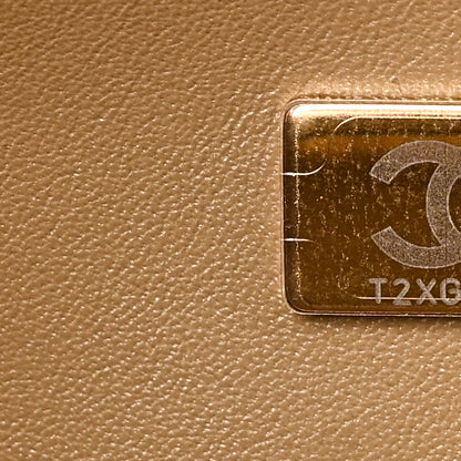 Chanel Suede Calfskin Souplissimo Maxi Flap Dark Beige 7 of 10