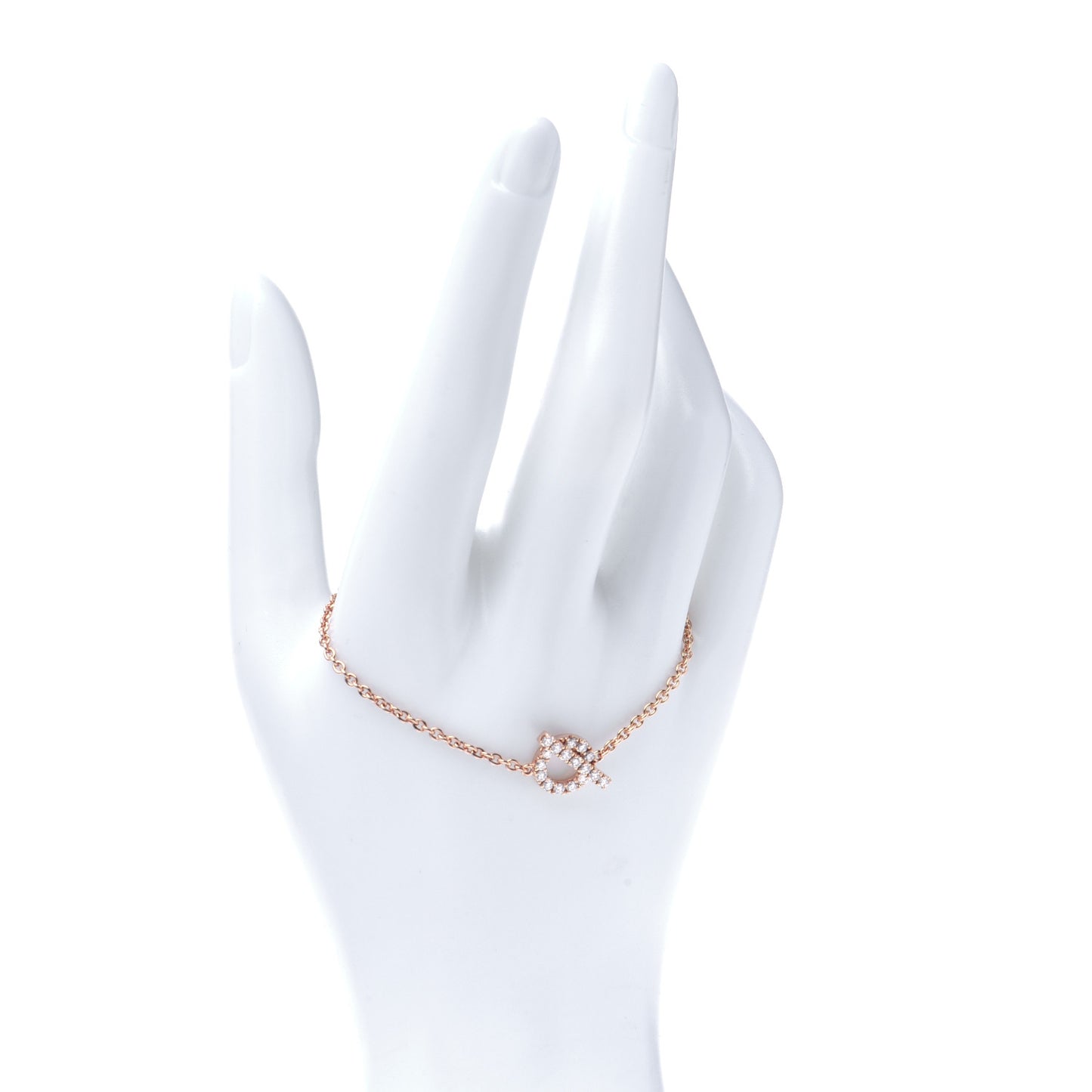 18K Rose Gold Diamond Finesse Bracelet SH