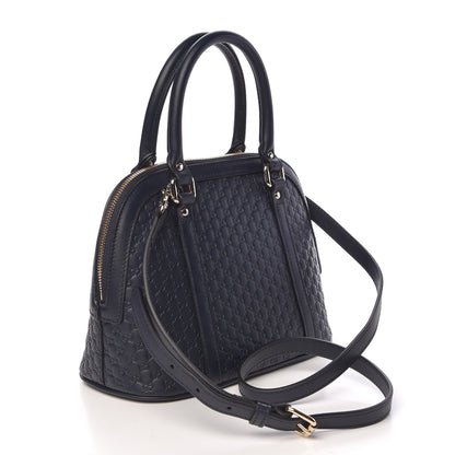 Gucci Soft Microguccissima Mini Dome Bag Blue 3 of 9