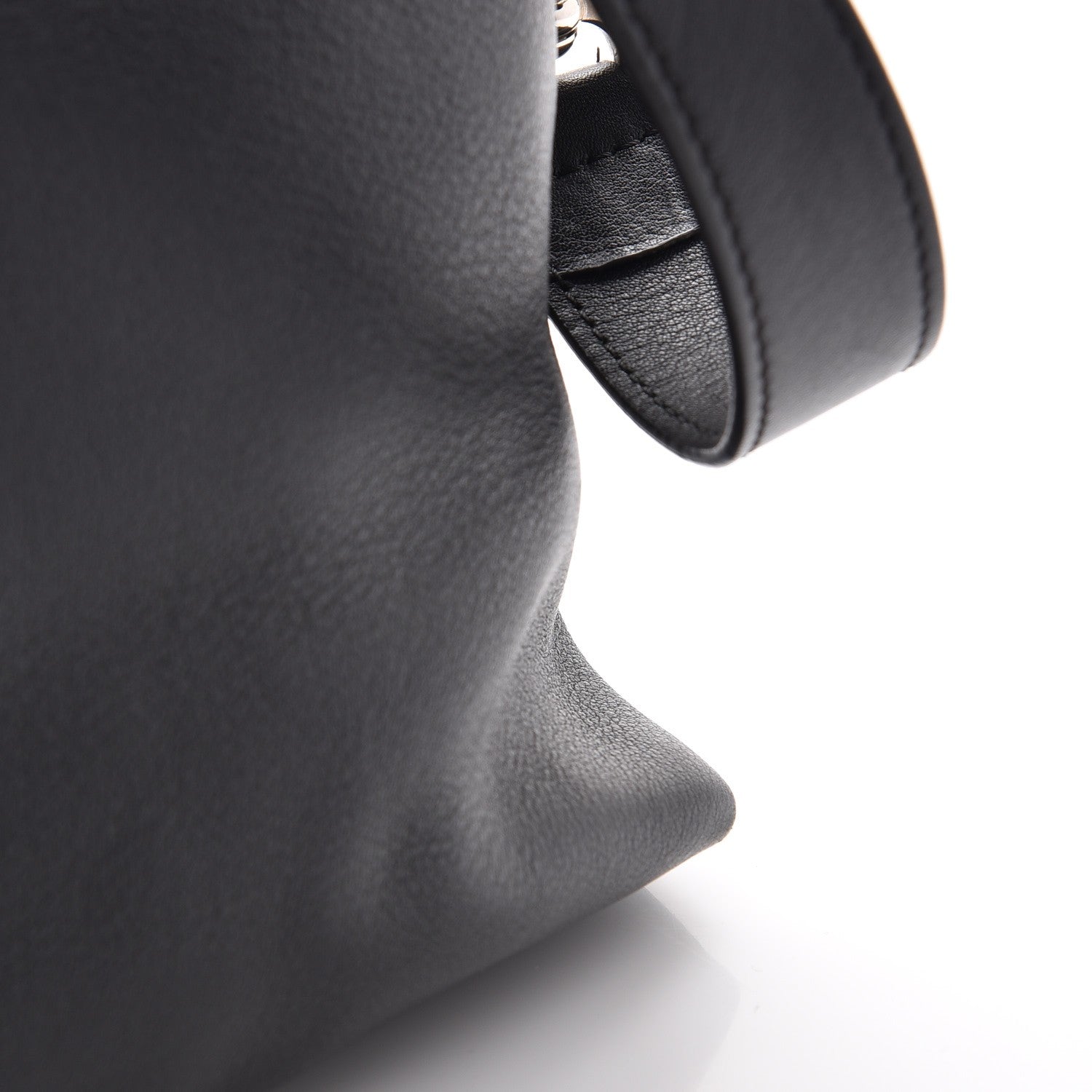 Fendi Vitello Dolce Medium By The Way Boston Bag Black 9 of 9