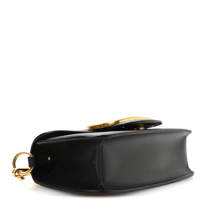 Valentino Garavani Calfskin Vlogo Small Loco Shoulder Bag Black 4 of 10