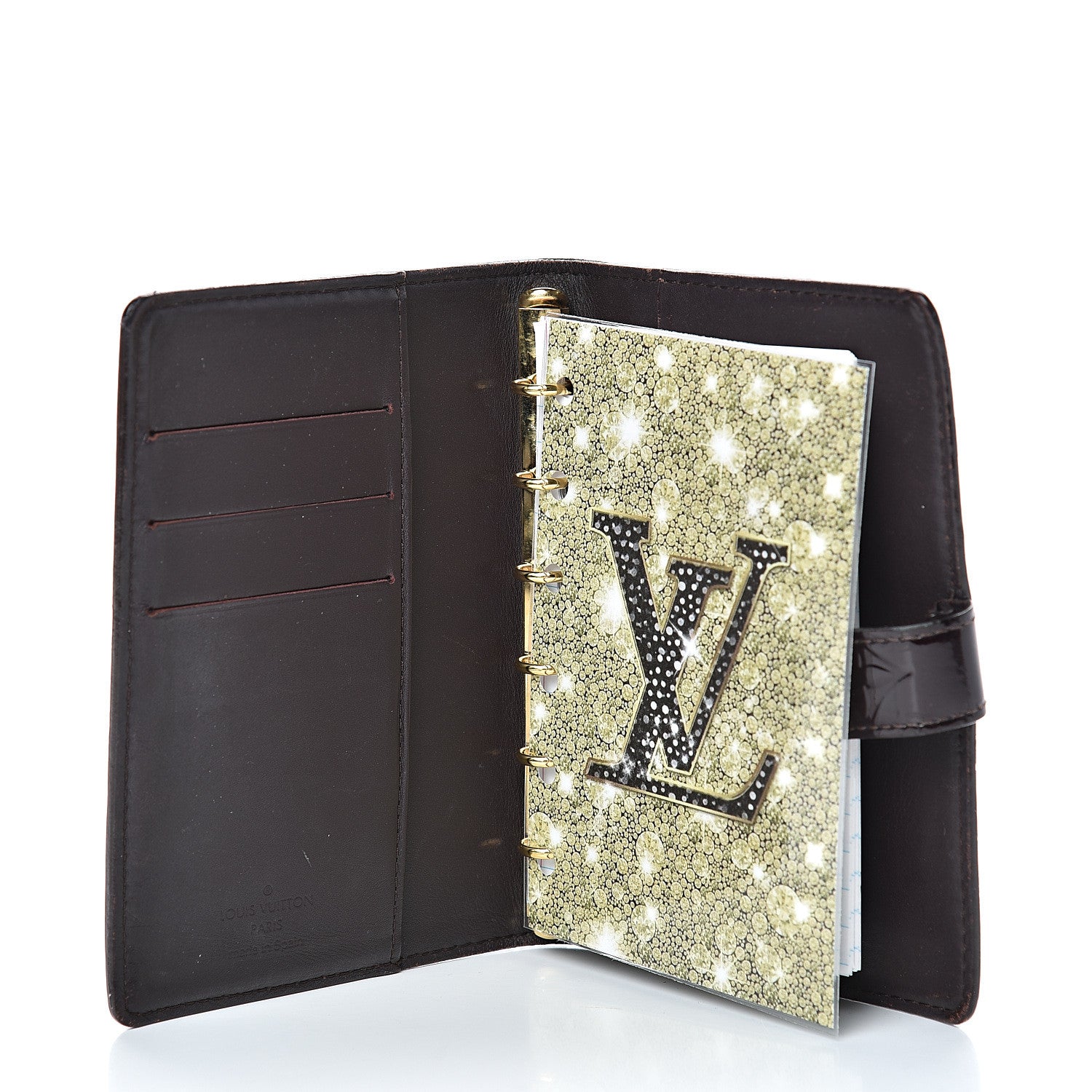 Louis Vuitton Vernis Small Ring Agenda Cover Amarante 4 of 14