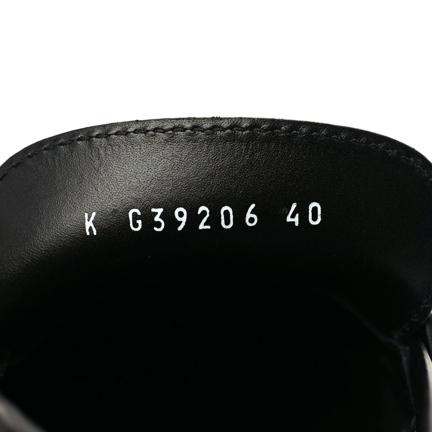 Calfskin CC Platform Loafers 40 Black