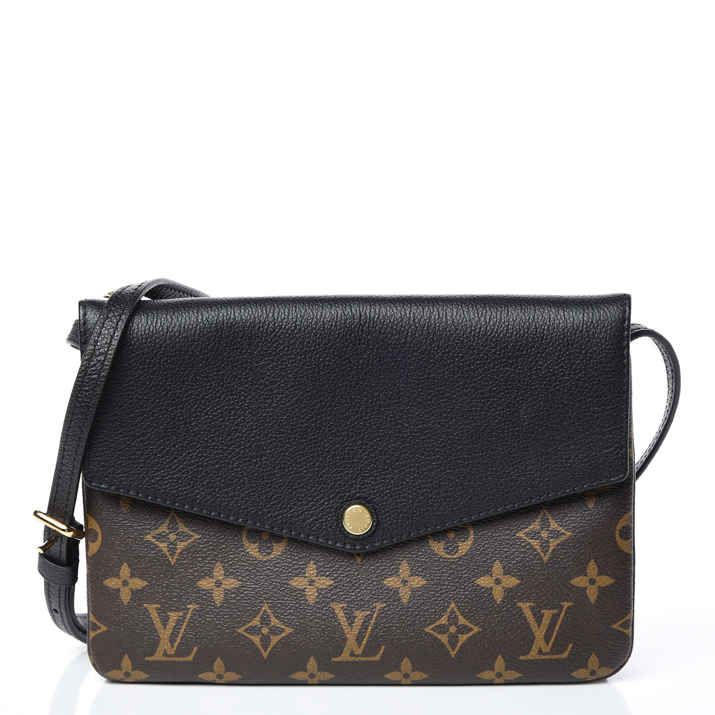 Monogram Twice Pochette Black
