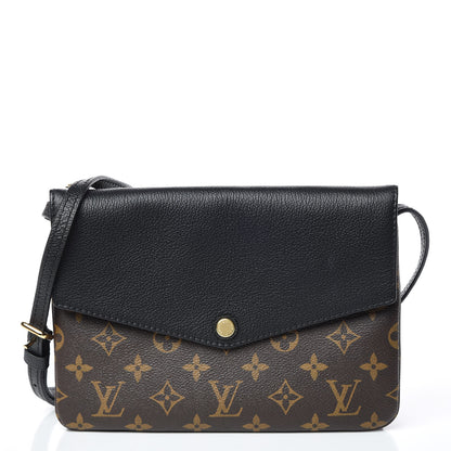 Louis Vuitton Monogram Twice Pochette Black 1 of 11