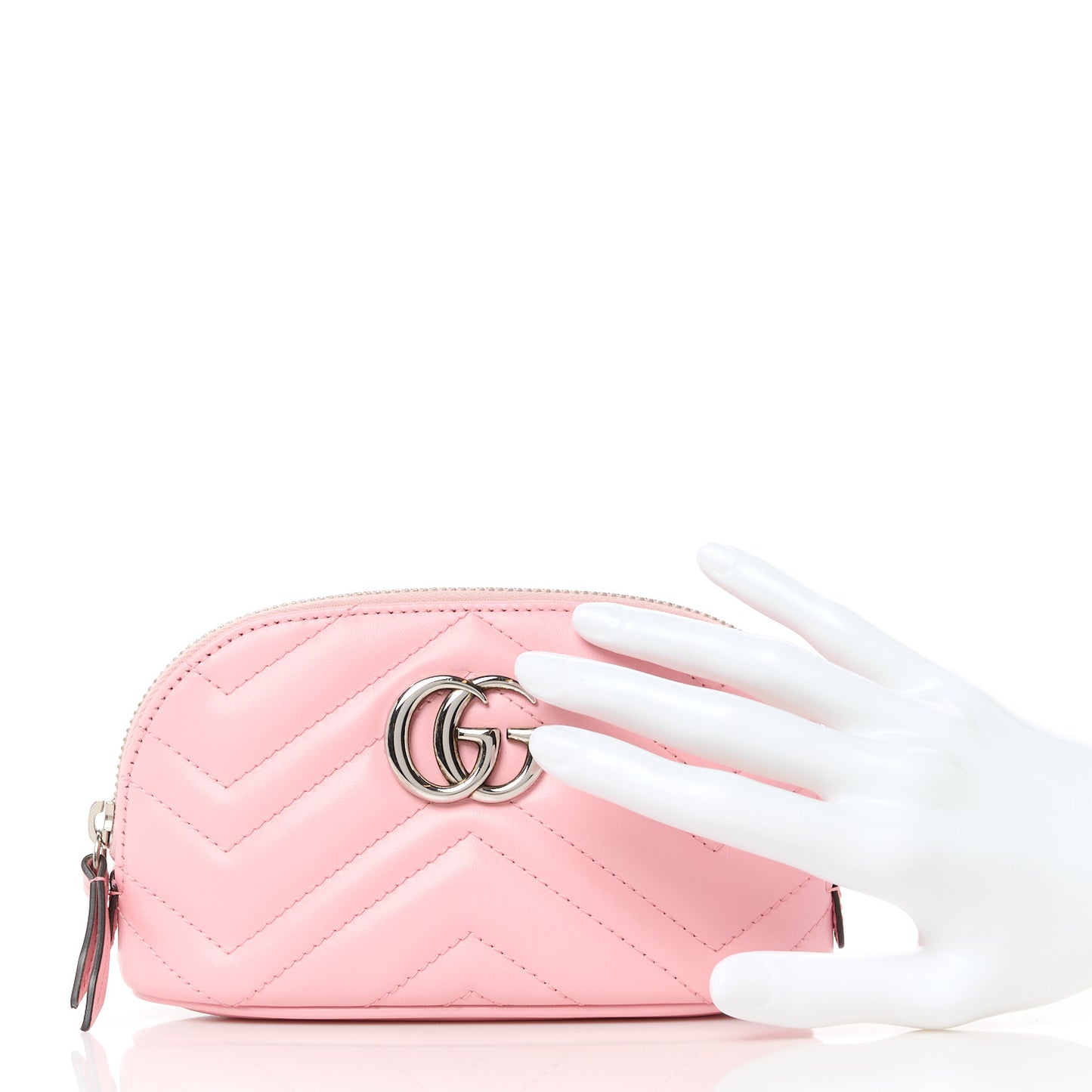 Calfskin Matelasse GG Marmont Pouch Cosmetic Case