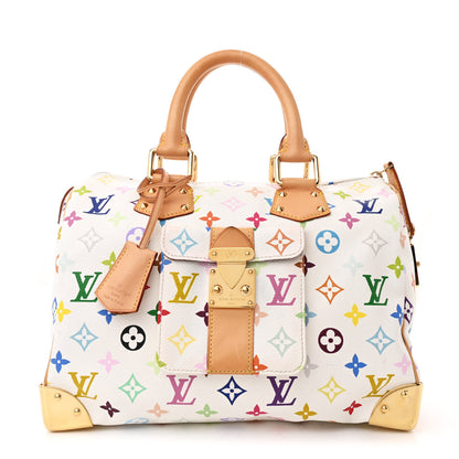 Louis Vuitton Monogram Multicolor Speedy 30 White 1 of 9