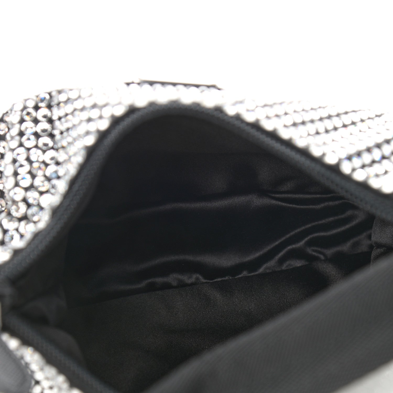 Prada Satin Crystal Mini Re-Edition 2000 Bag Cristal 5 of 9