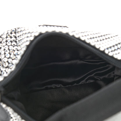 Prada Satin Crystal Mini Re-Edition 2000 Bag Cristal 5 of 9
